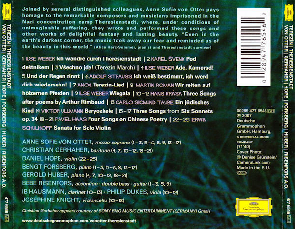 Anne Sofie Von Otter, Bengt Forsberg, Christian Gerhaher, Daniel Hope-1