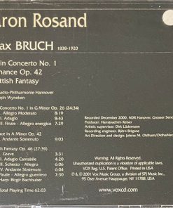 Aaron Rosand - Bruch* - Christoph Wyneken, Radio-Philharmonie Hannover Des NDR-2