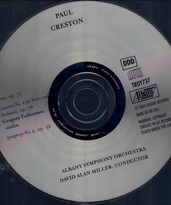 Paul Creston, Gregory Fulkerson, Albany Symphony Orchestra, David Alan Miller-3