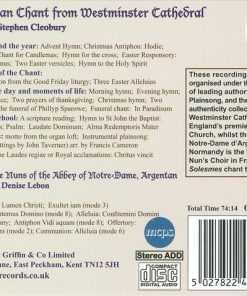 Westminster Cathedral Choir, Stephen Cleobury-2