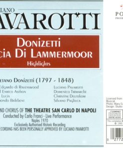 Luciano Pavarotti, Orchestra* And Chorus Of The Theatre San Carlo Di Napoli*, Carlo Franci-1