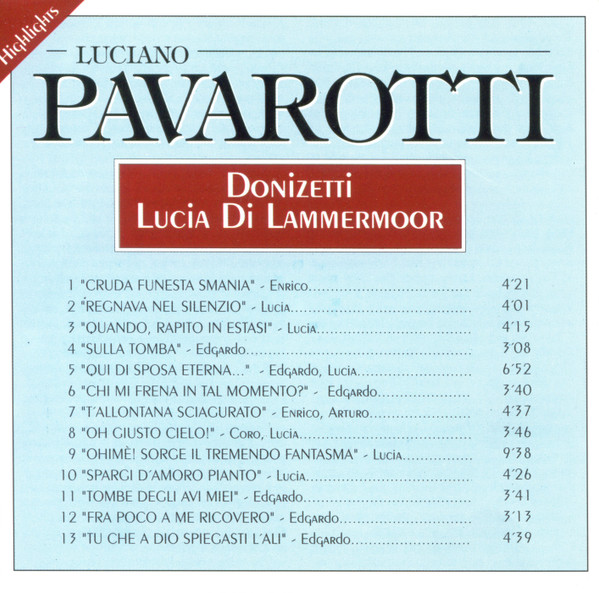 Luciano Pavarotti, Orchestra* And Chorus Of The Theatre San Carlo Di Napoli*, Carlo Franci-4