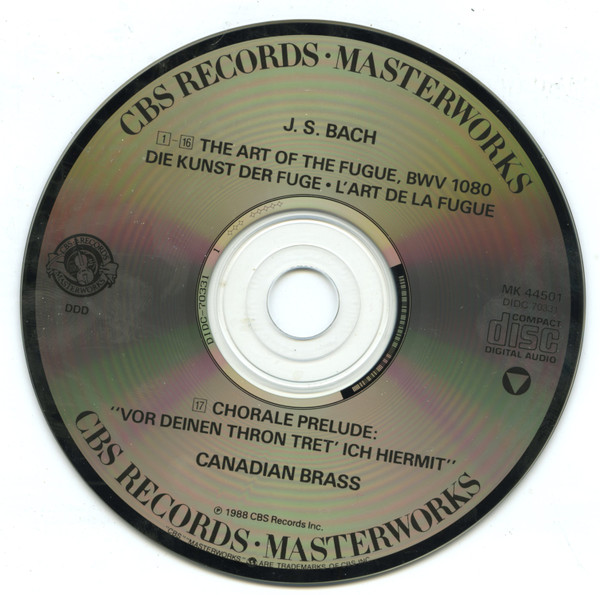 The Canadian Brass, Johann Sebastian Bach-3