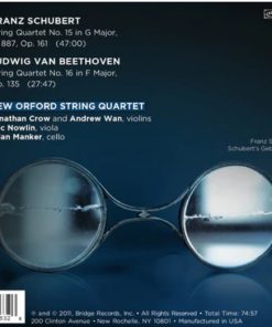 Franz Schubert, Ludwig van Beethoven, New Orford String Quartet-1