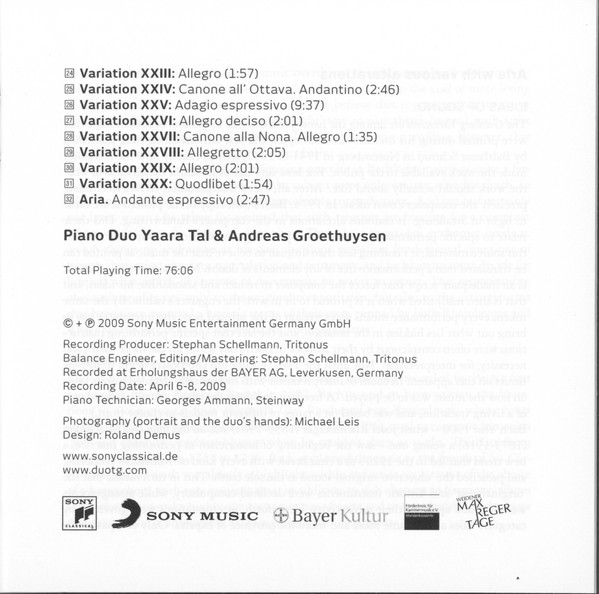 J.S. Bach*, Tal & Groethuysen*-2