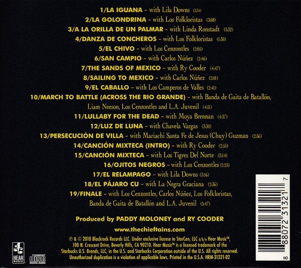 The Chieftains Featuring Ry Cooder-2