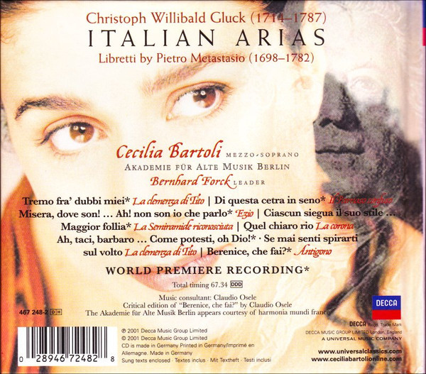 Cecilia Bartoli, Christoph Willibald Gluck-1
