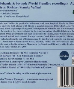 Benda* * Bárta* * Richter* * Stamic* * Vaňhal*, Czech Chamber Philharmonic, Vojtěch Spurný-1
