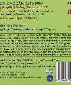 Antonín Dvořák, English String Quartet, Philip Langridge, Radoslav Kvapil-1