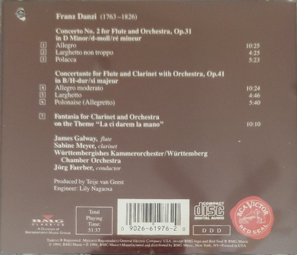 Danzi*, James Galway, Sabine Meyer-1