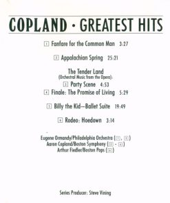 Copland* / Boston Symphony*, Boston Pops*, The Philadelphia Orchestra-1