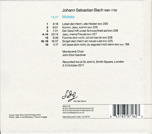Bach*, Monteverdi Choir*, John Eliot Gardiner-1