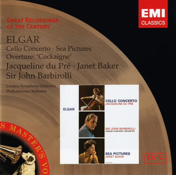 Elgar* - Jacqueline Du Pré · Janet Baker - Sir John Barbirolli, London Symphony Orchestra / Philharmonia Orchestra-0