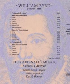 William Byrd - The Cardinall's Musick, Andrew Carwood, David Skinner (4)-1