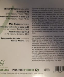 Strauss*, Reger*, Emmanuelle Bertrand, Pascal Amoyel-1