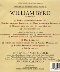 William Byrd - The Cardinall's Musick, Andrew Carwood-1