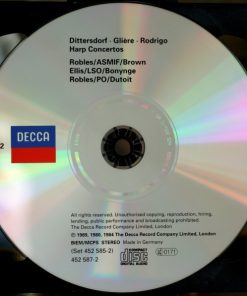 Georg Friedrich Händel, François-Adrien Boieldieu, Carl Ditters von Dittersdorf, Wolfgang Amadeus Mozart, Reinhold Glière, Joaquín Rodrigo, Marisa Robles, Osian Ellis-3