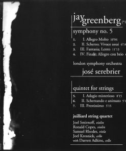 Jay Greenberg - London Symphony Orchestra, José Serebrier*, Juilliard String Quartet-4