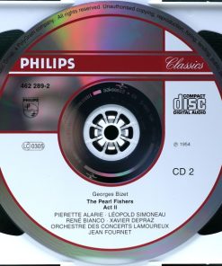 Bizet* - Pierrette Alarie, Leopold Simoneau, René Bianco, Xavier Depraz, Orchestre Des Concerts Lamoureux, Jean Fournet-3