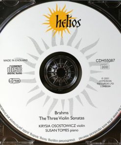 Brahms* - Krysia Osostowicz, Susan Tomes-2