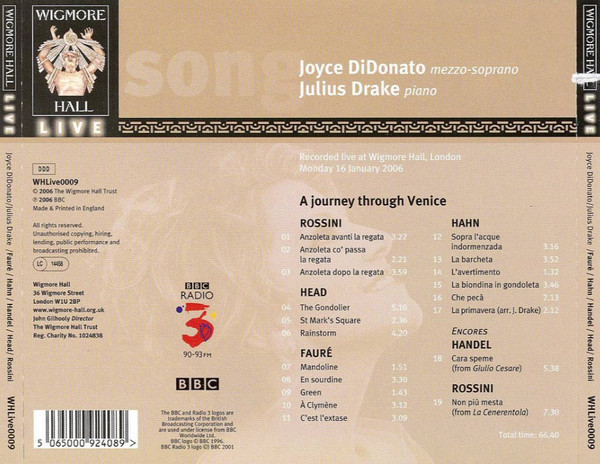 Joyce DiDonato, Julius Drake-1