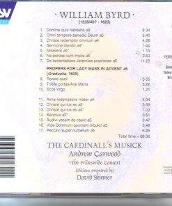 William Byrd - The Cardinall's Musick / Andrew Carwood / David Skinner (4)-1
