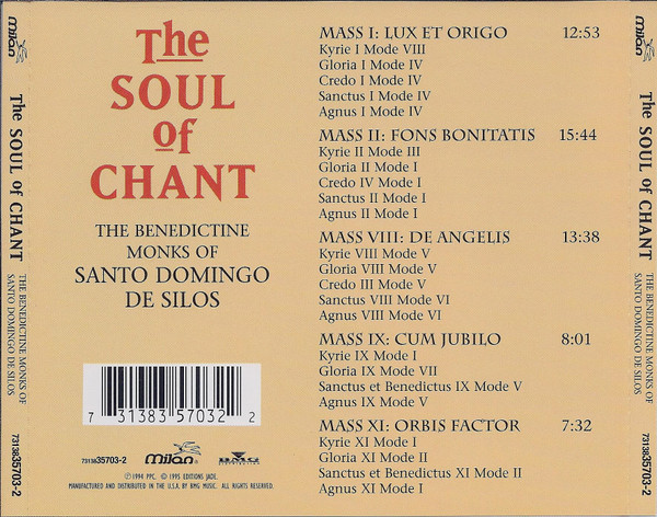 The Benedictine Monks Of Santo Domingo De Silos*-1