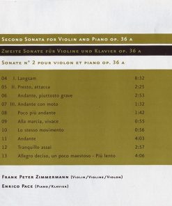 Frank Peter Zimmermann, Ferruccio Busoni, Enrico Pace, Orchestra Sinfonica Nazionale Della RAI, John Storgards*-3