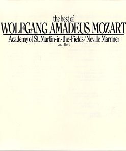 Wolfgang Amadeus Mozart, Academy Of St. Martin-in-the-Fields* / Neville Marriner*-2