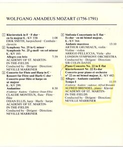 Wolfgang Amadeus Mozart, Academy Of St. Martin-in-the-Fields* / Neville Marriner*-3
