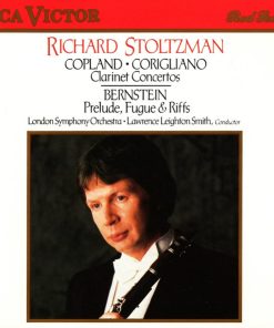 Richard Stoltzman - Copland* • Corigliano* • Bernstein* - London Symphony Orchestra, Lawrence Leighton Smith*-0