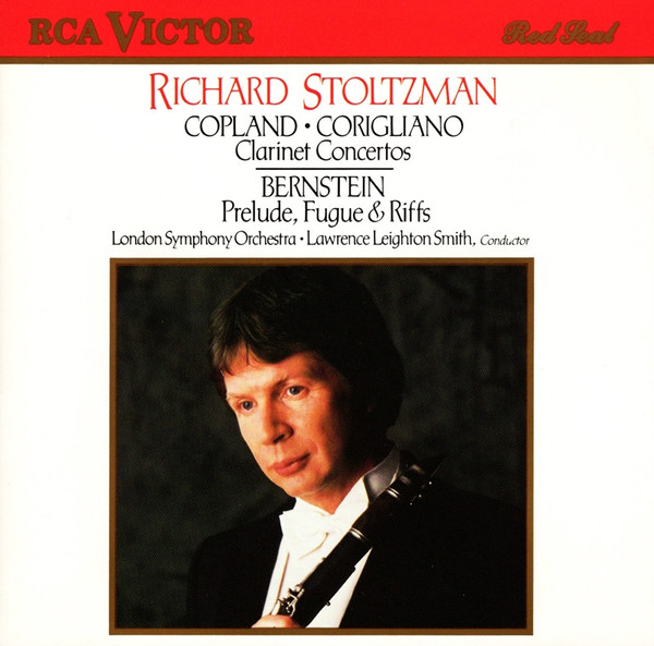 Richard Stoltzman - Copland* • Corigliano* • Bernstein* - London Symphony Orchestra, Lawrence Leighton Smith*-0