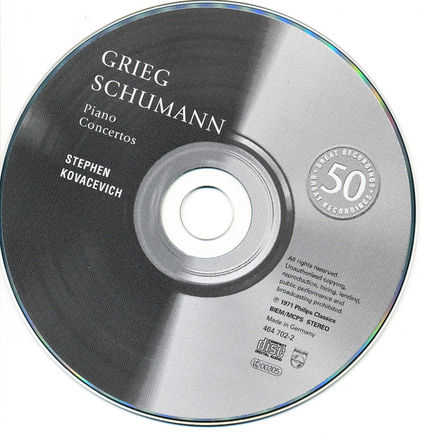 Edvard Grieg / Robert Schumann - Stephen Bishop-Kovacevich • BBC Symphony Orchestra • Sir Colin Davis-2