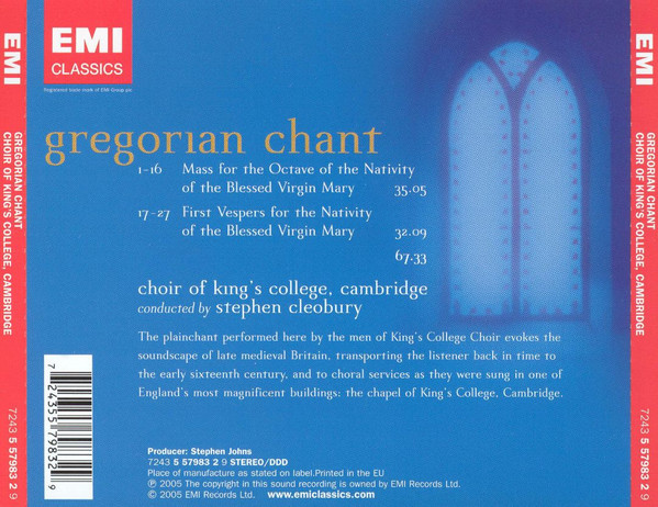 The King's College Choir Of Cambridge, Stephen Cleobury-1