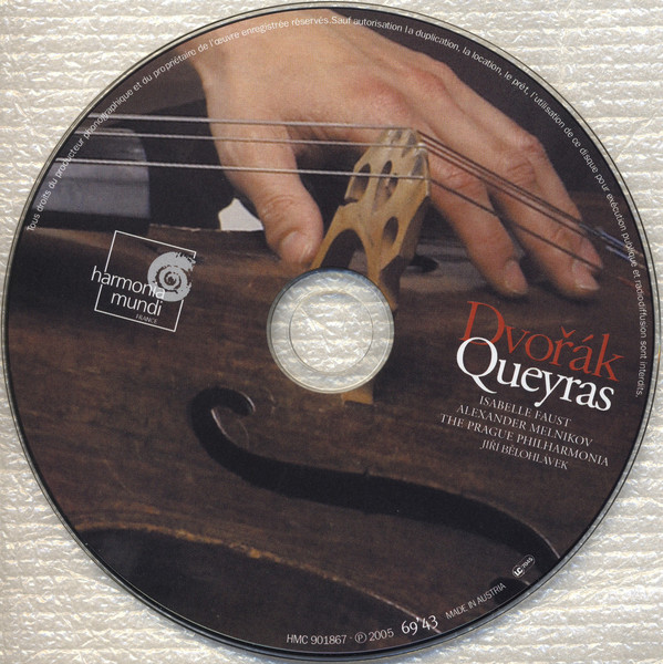 Dvořák* - Jean-Guihen Queyras, Isabelle Faust, Alexander Melnikov, Prague Philharmonia, Jiří Bělohlávek-2