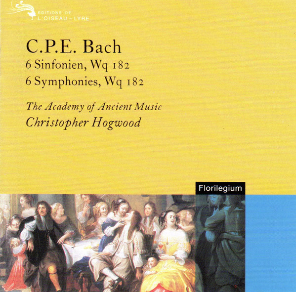 Carl Philipp Emanuel Bach - The Academy Of Ancient Music, Christopher Hogwood-0