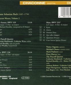 J. S. Bach* - Nancy Argenta, Michael Chance, Mark Padmore, Peter Harvey, The Purcell Quartet-1