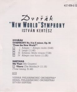 Dvořák* — Vienna Philharmonic Orchestra* / Israel Philharmonic Orchestra, István Kertész-3