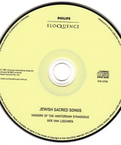 Singers Of The Amsterdam Synagogue*, Ger van Leeuwen, Hans Bloemendal-4
