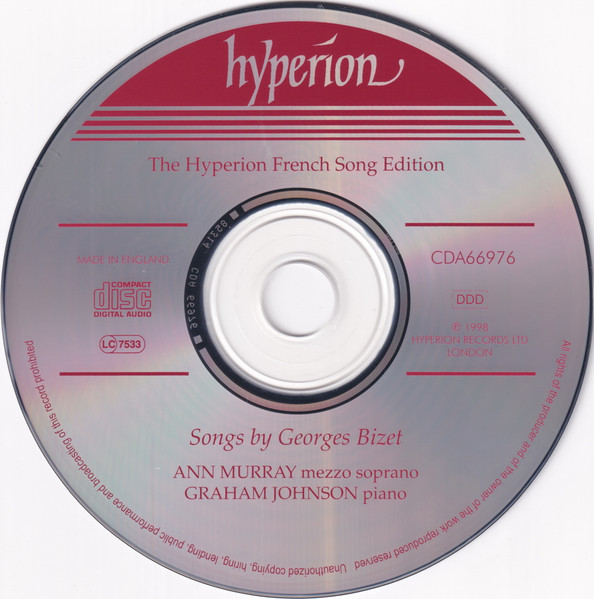 Bizet*, Ann Murray ∙ Graham Johnson (2)-2