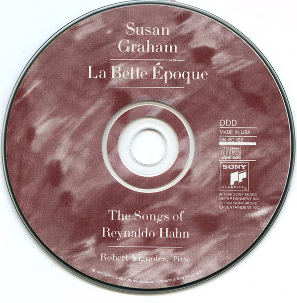 Reynaldo Hahn - Susan Graham (2), Roger Vignoles-2