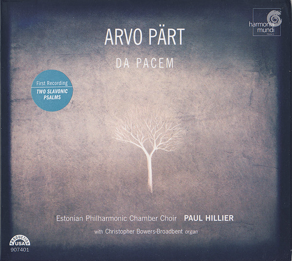 Arvo Pärt - Estonian Philharmonic Chamber Choir, Paul Hillier With Christopher Bowers-Broadbent-0