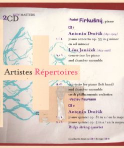 Antonín Dvořák / Leoš Janáček, Václav Neumann, Rudolf Firkušný-1