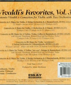 Antonio Vivaldi, Mela Tenenbaum, Philharmonia Virtuosi, Richard Kapp-2