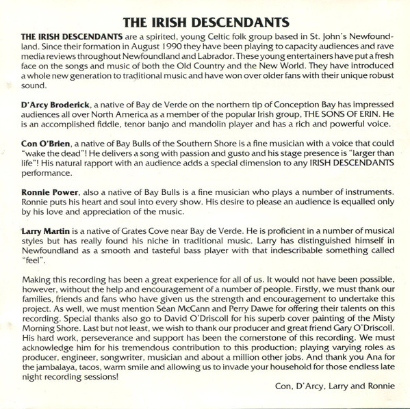 The Irish Descendants-1