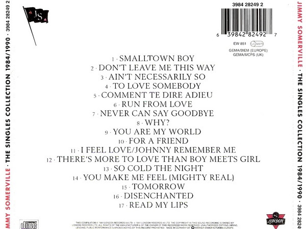 Jimmy Somerville Featuring Bronski Beat And The Communards-1