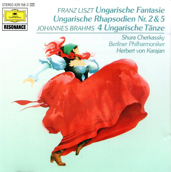Franz Liszt / Johannes Brahms - Shura Cherkassky, Berliner Philharmoniker, Herbert von Karajan-0