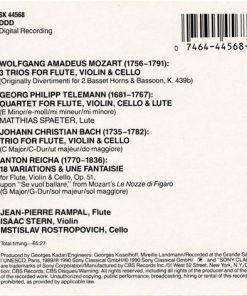 Jean-Pierre Rampal, Isaac Stern, Mstislav Rostropovich-1