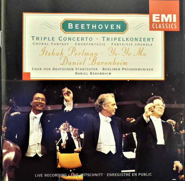 Ludwig van Beethoven, Itzhak Perlman, Yo-Yo Ma, Daniel Barenboim, Chor Der Staatsoper Berlin, Berliner Philharmoniker-0