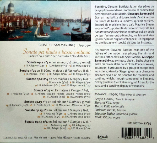 Giuseppe Sammartini / Maurice Steger-1